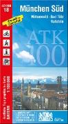 ATK100-18 München Süd (Amtliche Topographische Karte 1:100000)