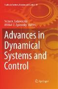 Advances in Dynamical Systems and Control