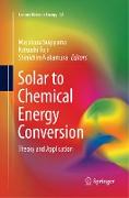 Solar to Chemical Energy Conversion