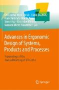 Advances in Ergonomic Design of Systems, Products and Processes