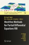 Meshfree Methods for Partial Differential Equations VIII