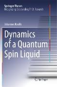 Dynamics of a Quantum Spin Liquid