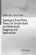 Topological Fixed Point Theory for Singlevalued and Multivalued Mappings and Applications