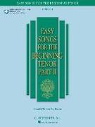 Easy Songs for the Beginning Tenor - Part II - Book/Online Audio [With CD (Audio)]