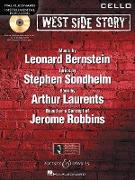 West Side Story for Cello: Instrumental Play-Along Book/CD [With CD (Audio)]