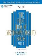 First Book of Mezzo-Soprano Solos - Part III