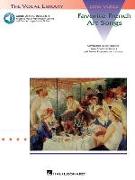 Favorite French Art Songs - Volume 1 Book/Online Audio [With CD (Audio)]