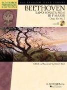 Beethoven: Sonata No. 6 in F Major, Opus 10, No. 2 [With CD (Audio)]