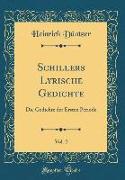 Schillers Lyrische Gedichte, Vol. 2