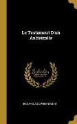 Le Testament d'Un Antisémite