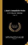 I. Kant's Sämmtliche Werke: In Chronologischer Reihenfolge, Volume 6