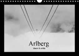 Arlberg black and white (Wandkalender 2019 DIN A4 quer)