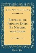 Bruno, ou du Principe Divin Et Naturel des Choses (Classic Reprint)