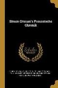 Simon Grunau's Preussische Chronik