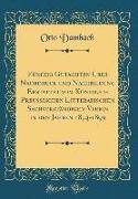 Fünfzig Gutachten Über Nachdruck und Nachbildung Erstattet vom Königlich Preussischen Litterarischen Sachverständigen-Verein in den Jahren 1874-1899 (Classic Reprint)