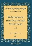 Wörterbuch der Deutschen Synonymen, Vol. 1