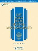 Easy Songs for the Beginning Mezzo-Soprano/Alto Book with Online Audio [With CD]