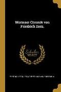 Wormser Chronik Von Friedrich Zorn