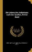 Die Lehren Des Judentums Nach Den Quellen, Dritter Band