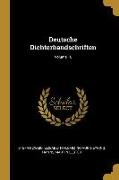 Deutsche Dichterhandschriften, Volume 10