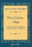 Feis Ceoil, 1899