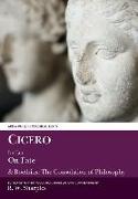 Cicero: On Fate: & Boethius: The Consolation of Philosophy IV.5-7 and V