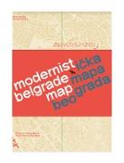 Modernist Belgrade Map