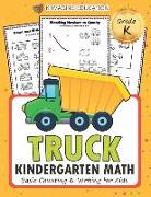 Truck Kindergarten Math: Basic Counting and Writing for Kids