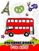 Coloring Books for Kids: My First Travel Europe