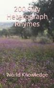 200 Silly Heterograph Rhymes