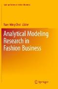 Analytical Modeling Research in Fashion Business