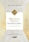 Hendrickson Hallmark Reference Bible: Deluxe Handbound Edition (Red Letter, Genuine Leather, Black): King James Large Print Version