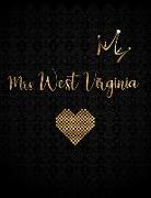 Mrs West Virginia: A Journal with Inspirational Quotes