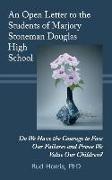 An Open Letter to the Students of Marjory Stoneman Douglas High School: Do We Have the Courage to Face Our Failures and Prove We Value Our Children?