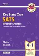 KS2 Maths & English SATS Practice Papers: Pack 1 - for the 2024 tests (with free Online Extras)