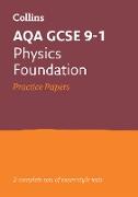 Collins GCSE 9-1 Revision - Aqa GCSE 9-1 Physics Foundation Practice Test Papers