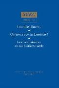 Qu'est-ce que les Lumieres?, La reconnaissance au dix-huitieme siecle, History of art, History of ideas