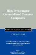 High-Performance Cement-Based Concrete Composites, Special Volume