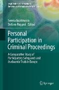 Personal Participation in Criminal Proceedings