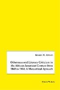 Otherness and Literary Criticism in the African American Context from 1865 to 1964: A Metacritical Approach
