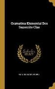 Gramatica Elemental Des Sanscrito Clas