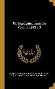 Paléographie musicale Volume 1892 v.3