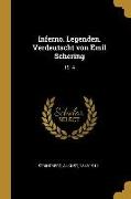 Inferno. Legenden. Verdeutscht Von Emil Schering: 1914