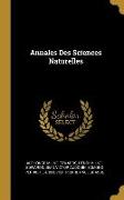 Annales Des Sciences Naturelles