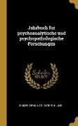 Jahrbuch Für Psychoanalytische Und Psychopathologische Forschungen
