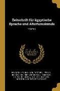 Zeitschrift Für Ägyptische Sprache Und Altertumskunde, Volume 5