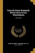 Versuch Eines Bremisch-Niedersächsischen Wörterbuchs: G-K, II Theil