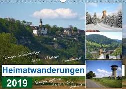 Heimatwanderungen 2019 (Wandkalender 2019 DIN A3 quer)