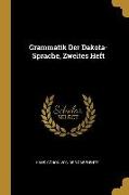 Grammatik Der Dakota-Sprache, Zweites Heft