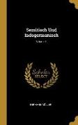 Semitisch Und Indogermanisch, Volume 1
